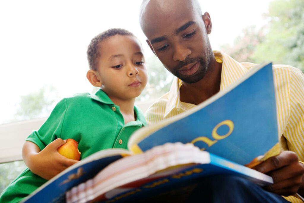 parent and child reading